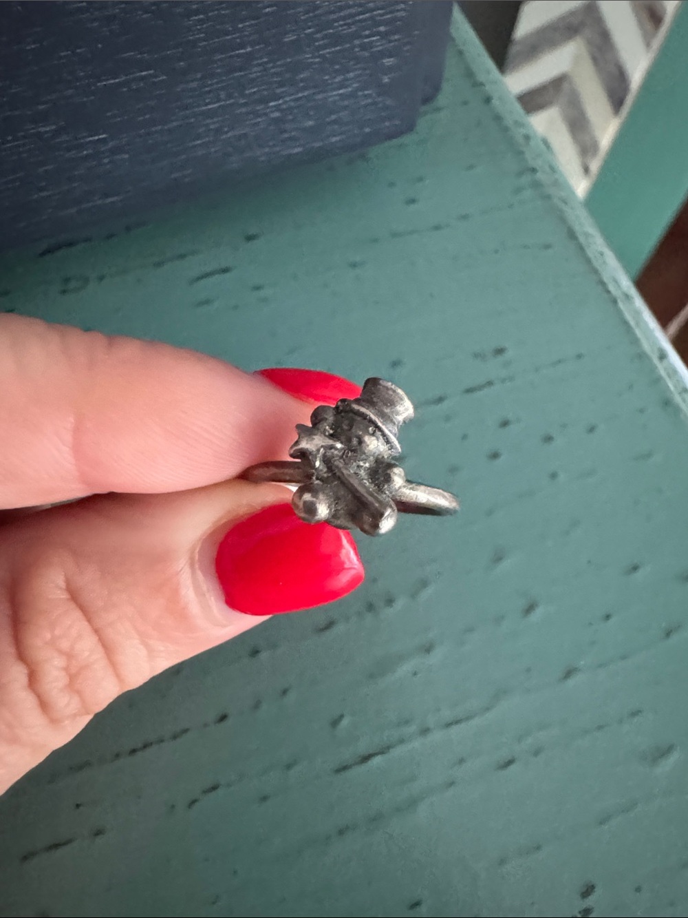 Tous Silver magic bear Ring